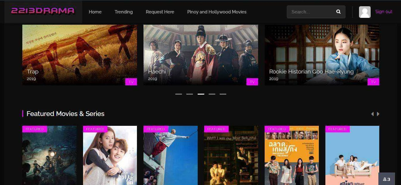 Hardcodded Korean Movies and Series - 2213drama.xyz - KDrama website