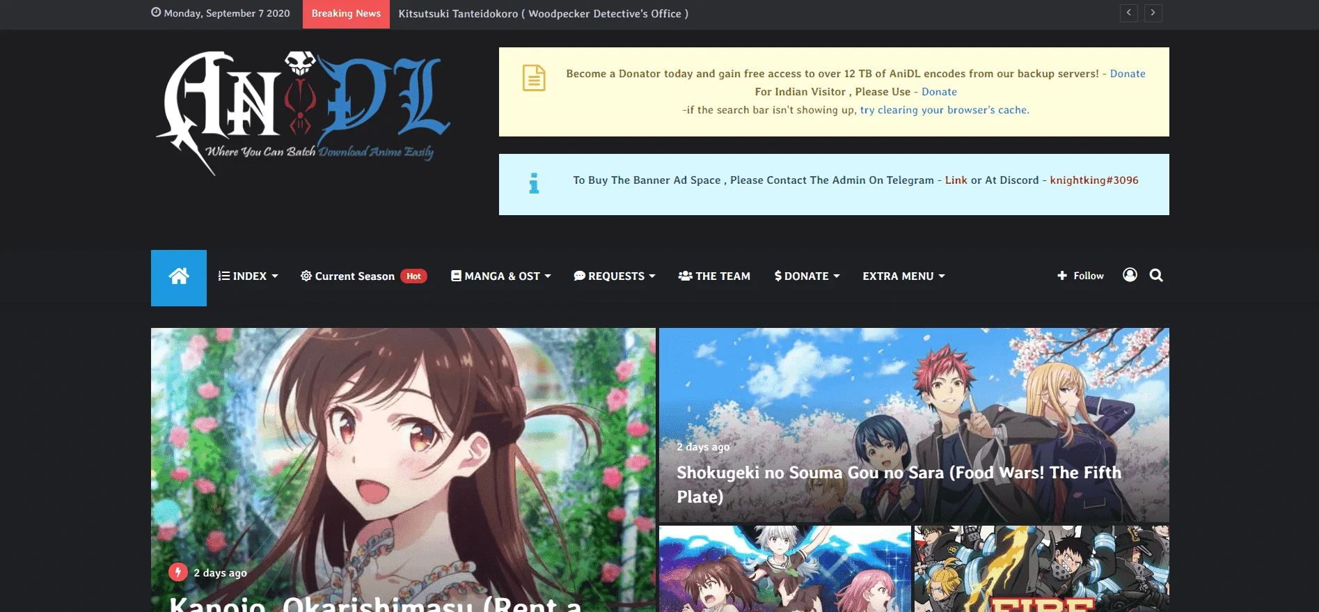 Batch Download Anime per Season