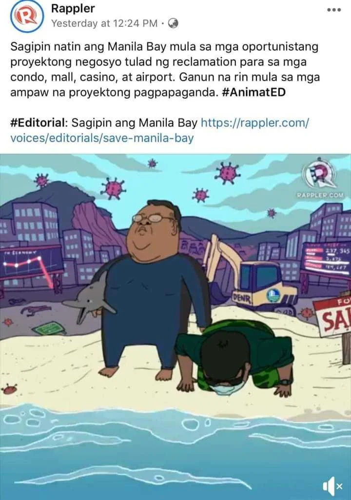Ano masasabi nyo sa Editorial ng Rappler??
