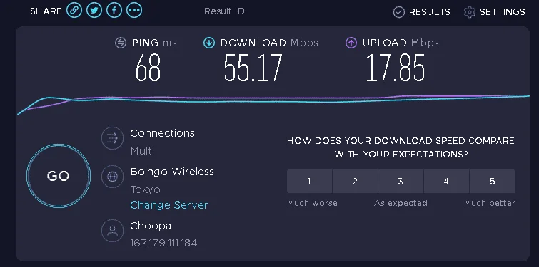 55 Mbps 3 servers proof.png