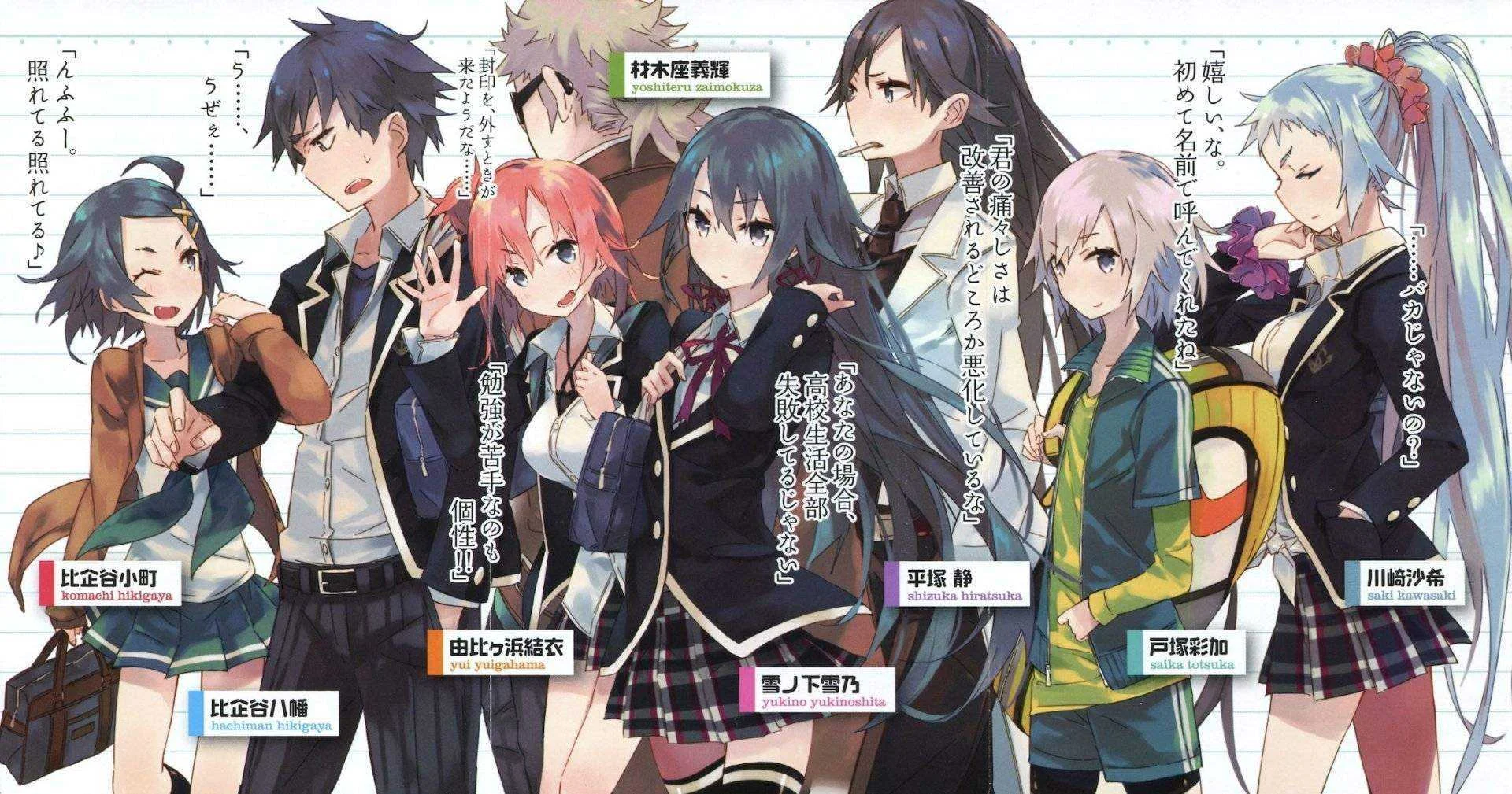 My Youth/Teen Romantic Comedy (Season 1,2,3 + OVA) Low Size File