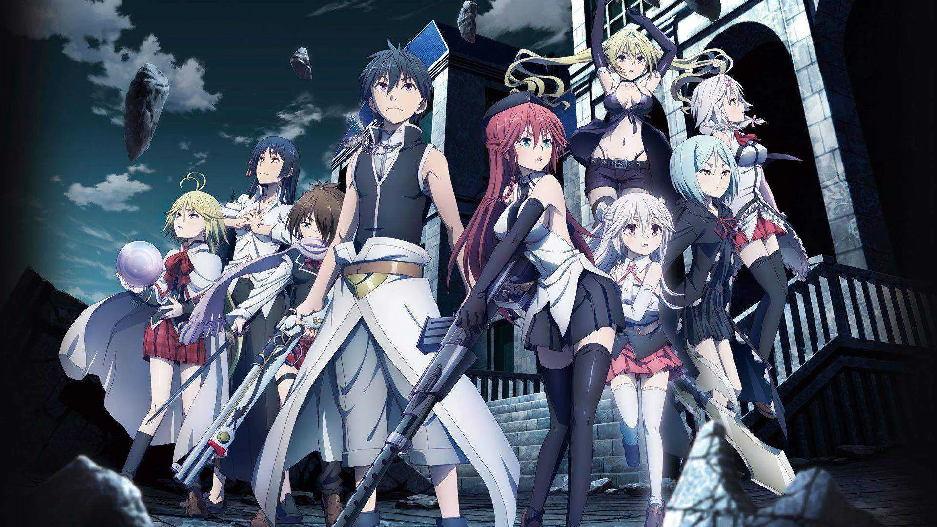 Trinity Seven (Episode 1 - 12, OVA + Movie) Low Size File