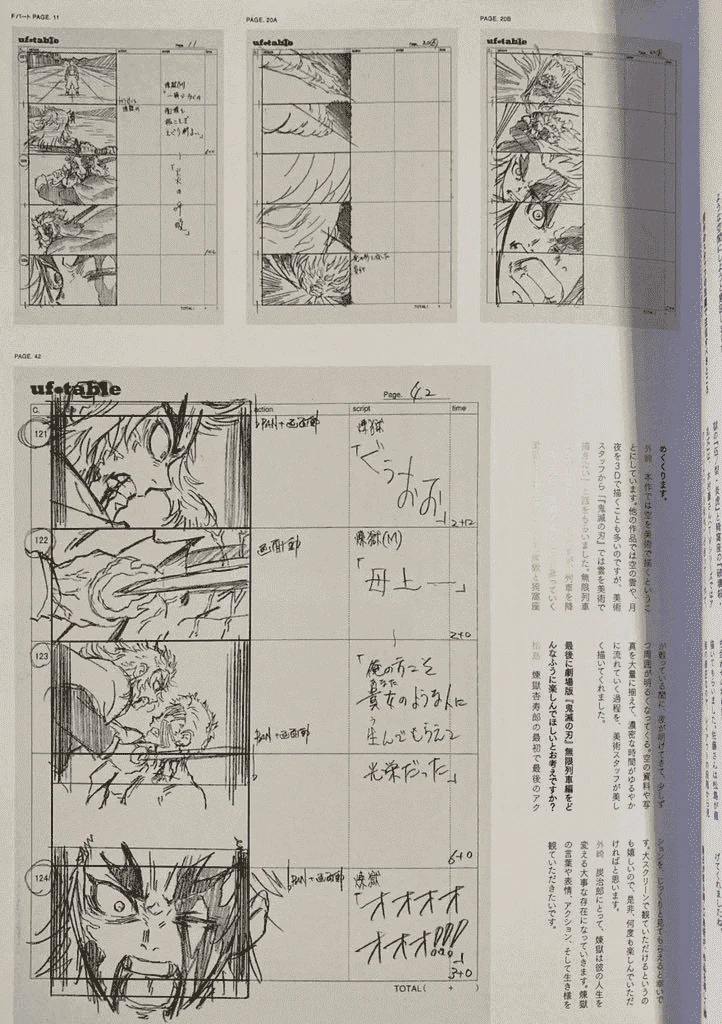 Rengoku Death Storyboard [Demon Slayer Movie]