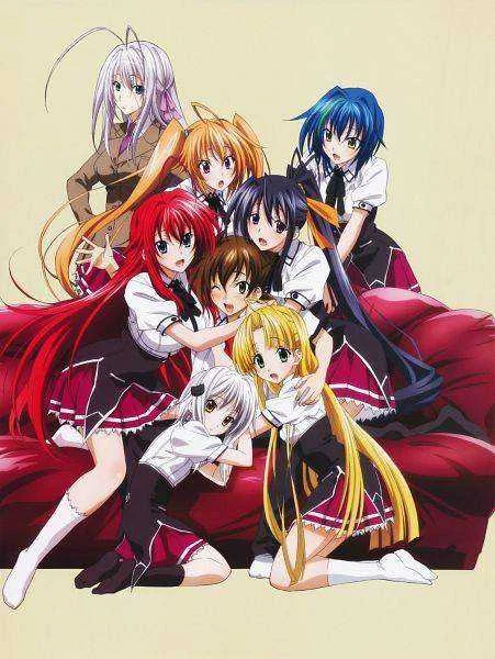 High School DxD (Season 1,2,3,4 + OVA) Low Size File