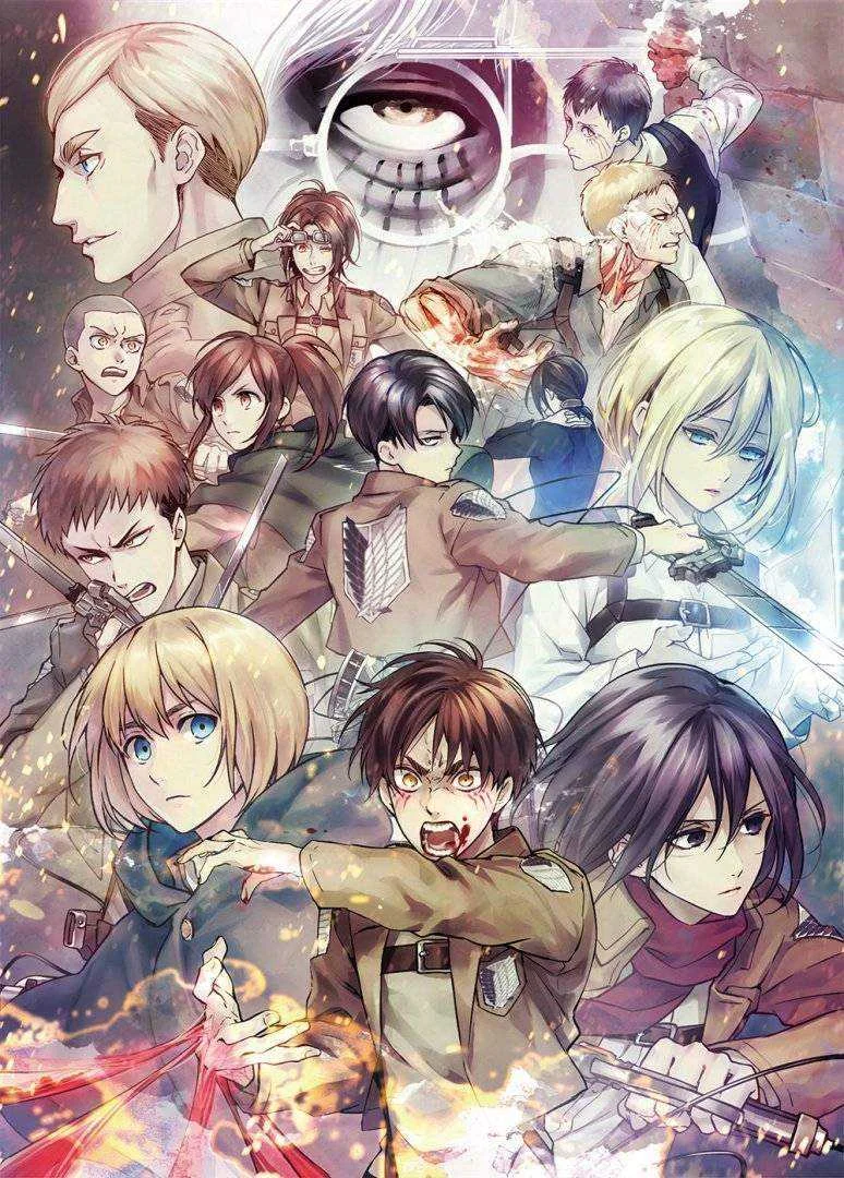 Attack On Titan (Season 1,2,3 + Movie) Low Size File