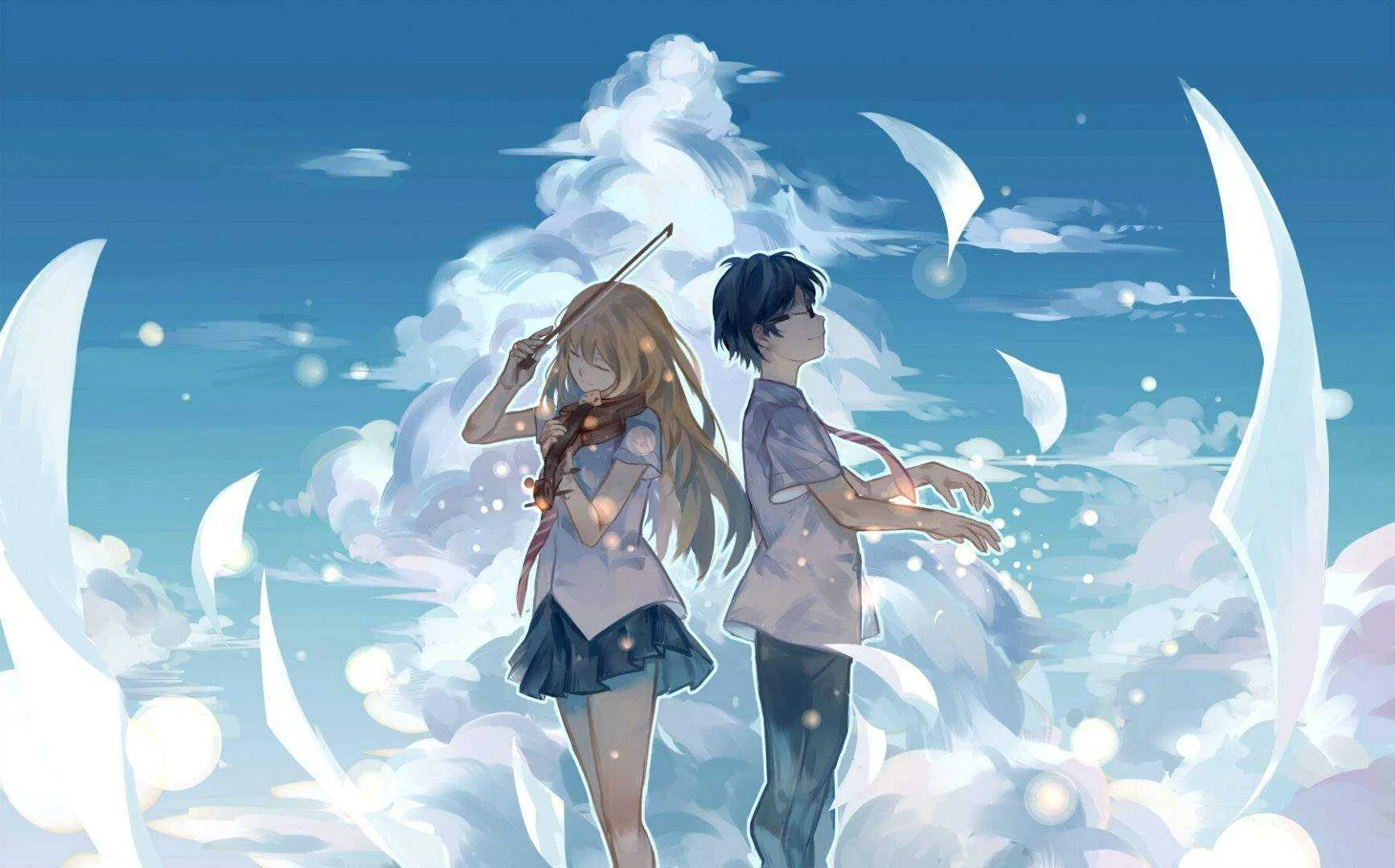 Your Lie In April (Episode 1 - 22 + OVA) Low Size File
