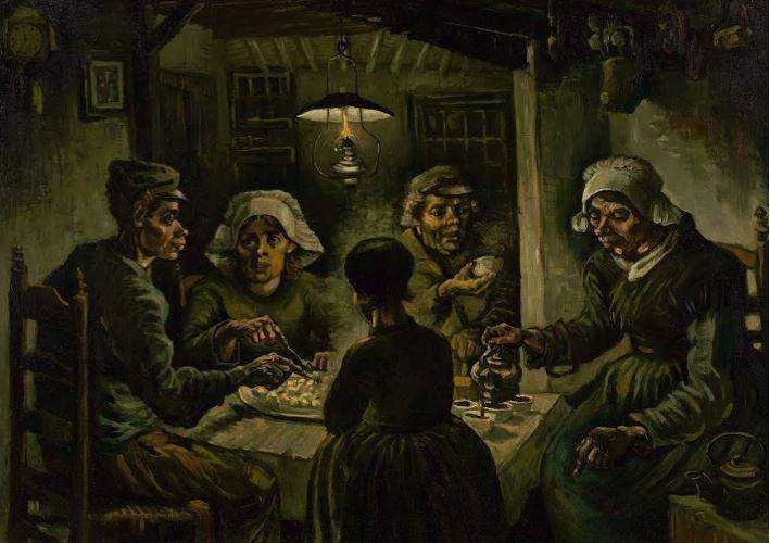 The potato eaters