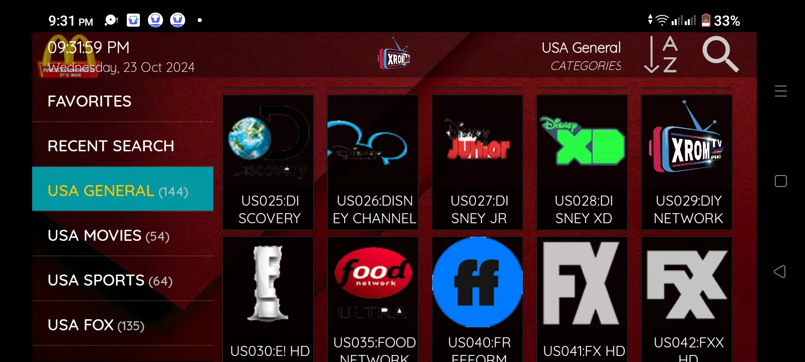 ( Updated ) Xromtv 2.0 TV Channels