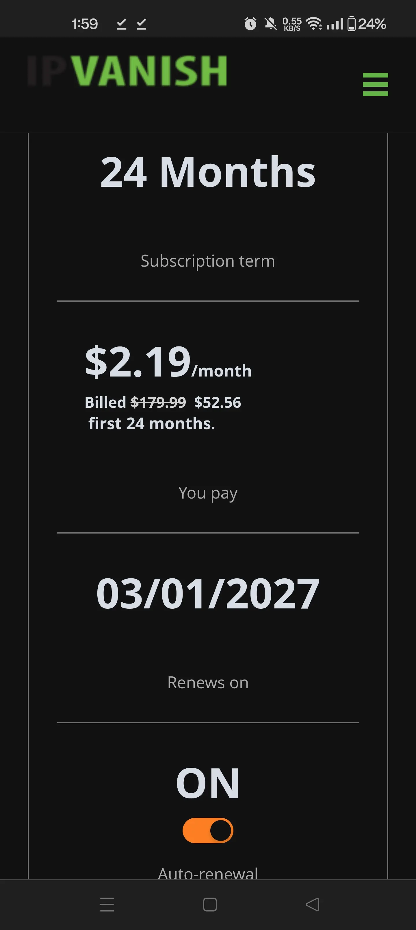 Ipvanish 2027