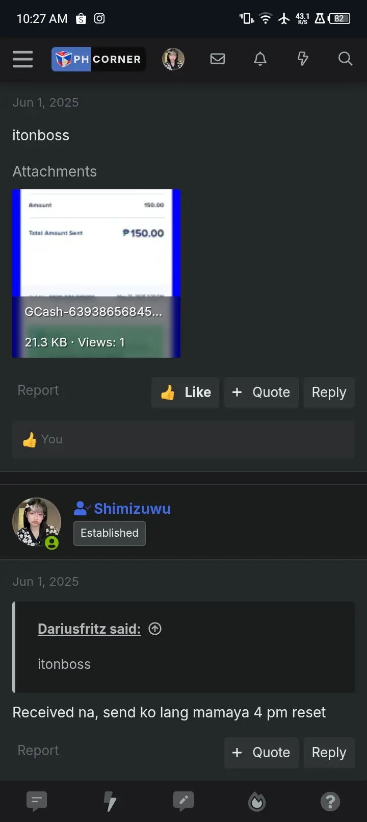 June 1,1 sl sold