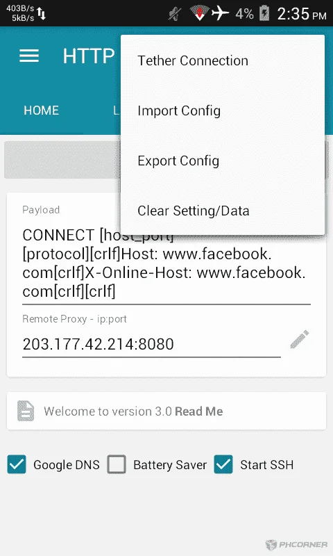 create http config 6