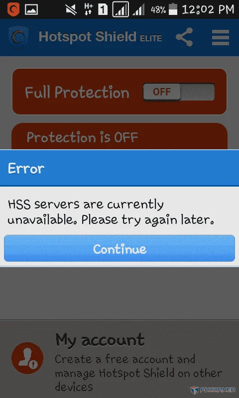 error