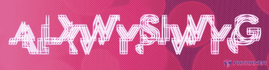 Wireframe Text Effect In Photoshop