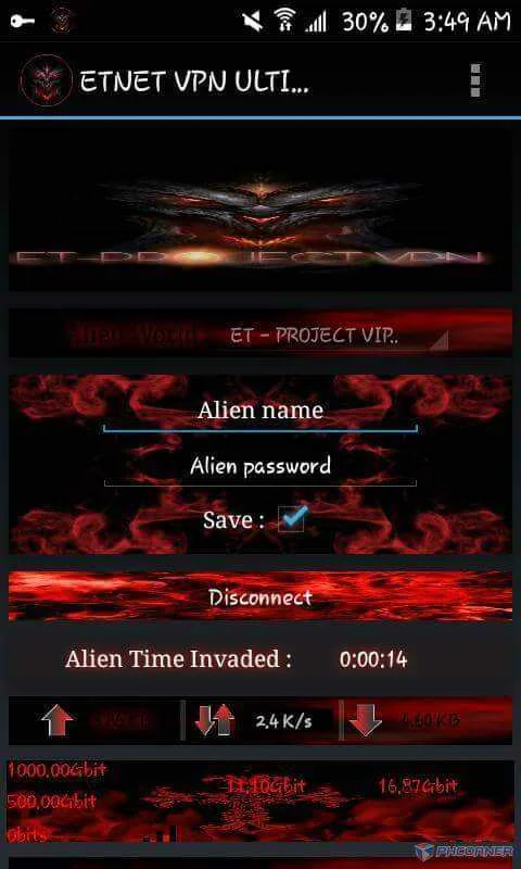 ETNET VPN ULTIMATE screenshot v2