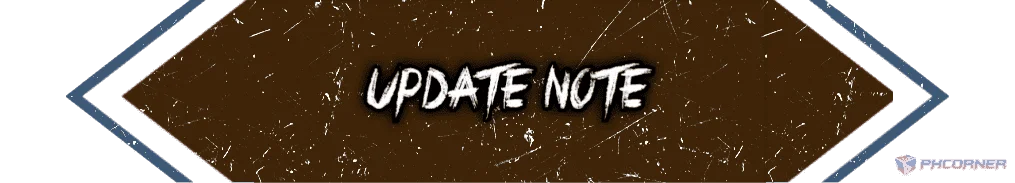 Update Note