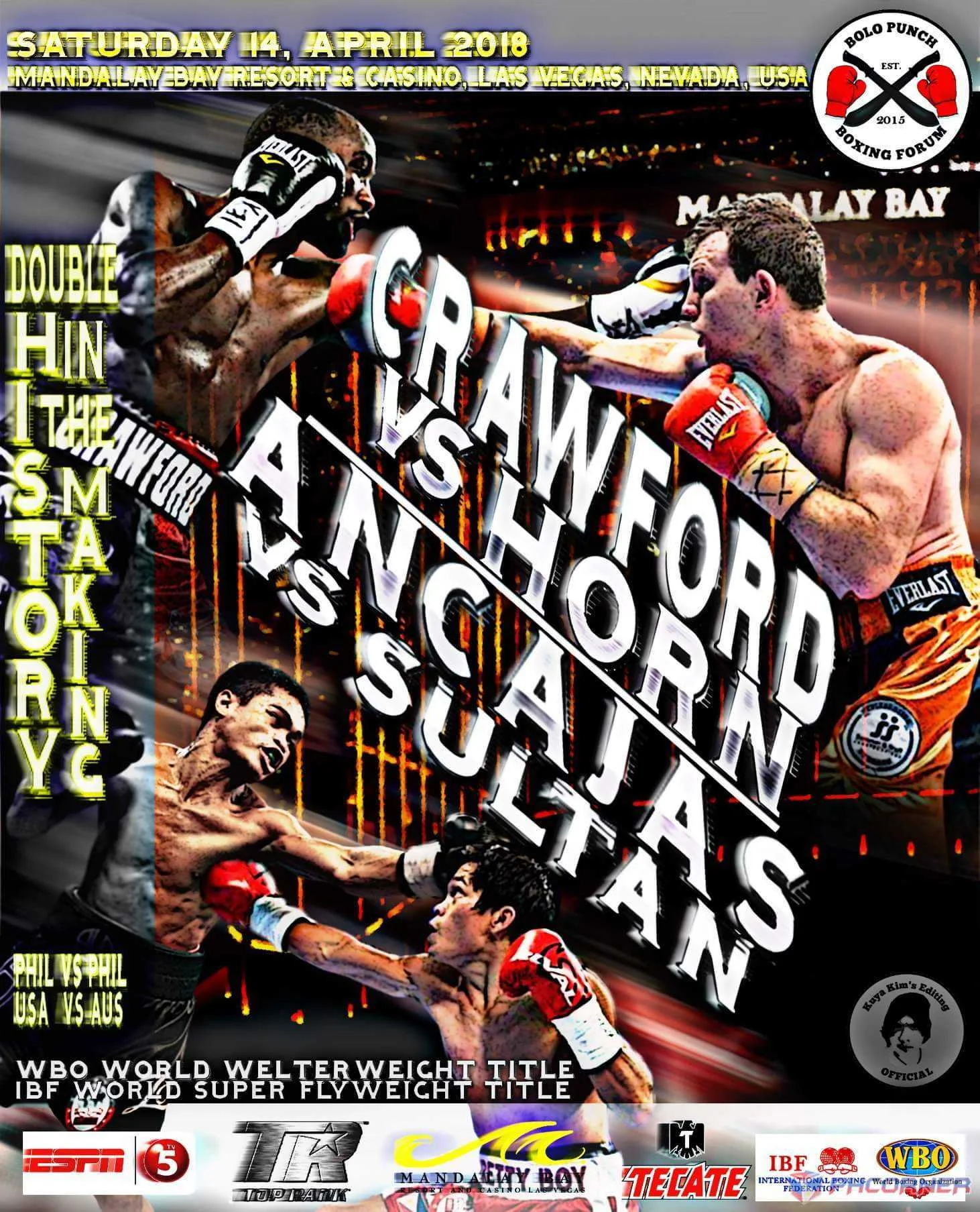 Sayang di natuloy ang card ni ancajas vs sultan.