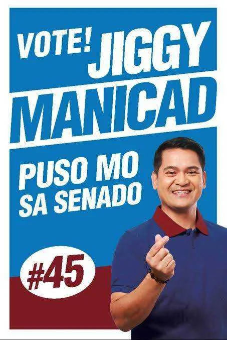 No.45 Sir Jiggy Manicad 😇.