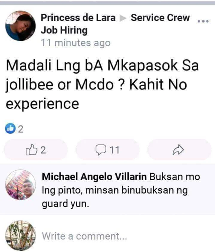 Job Hiring.