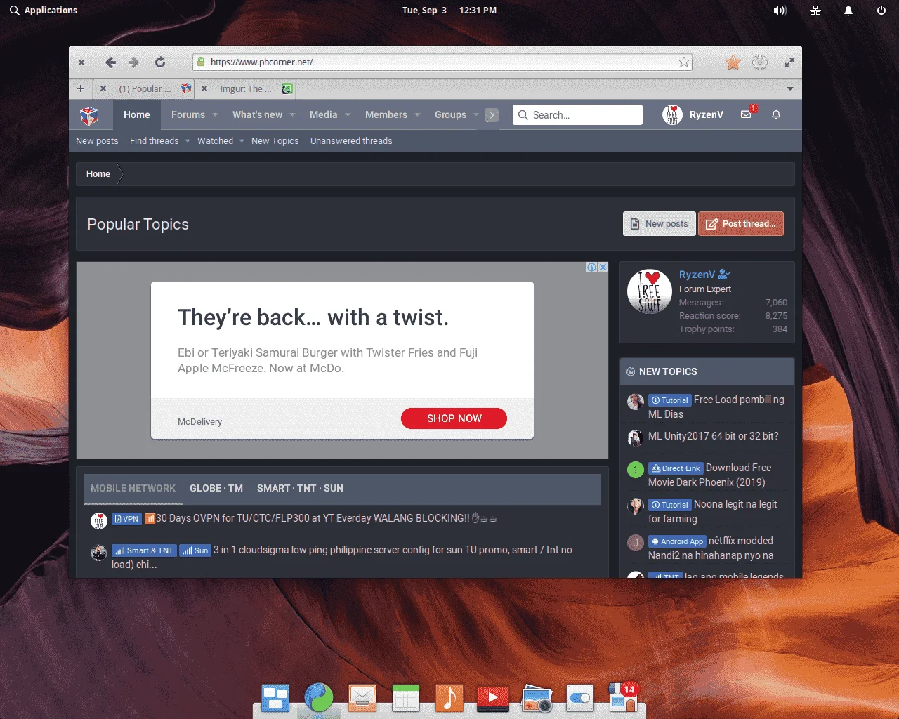 PHC in elementary OS 5.0 Juno