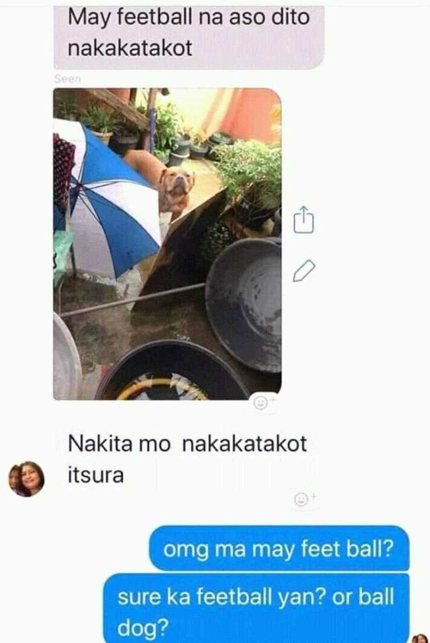 Mag-ball-ahan pa kayong mga hinayupak kayo