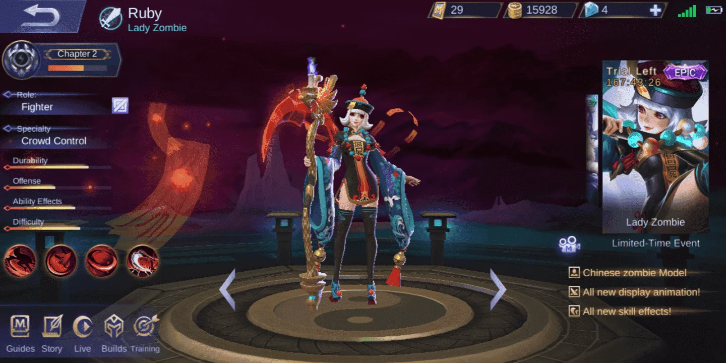 Flex ko lang Epic skin trial from amazon