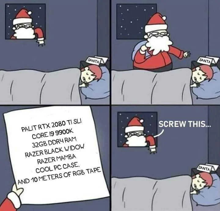 Back out si santa :D