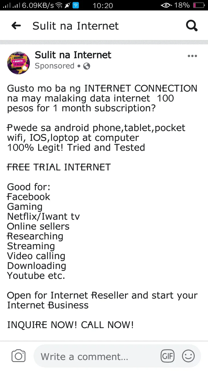 LEGIT BA TO? 100 LANG 1 MONTH