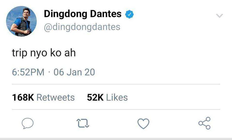 Yan na,, Trip nyo raw