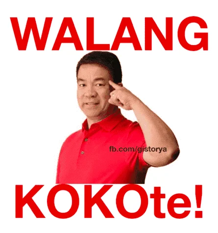 Walang KOKOte! KOKO PIMENTEL