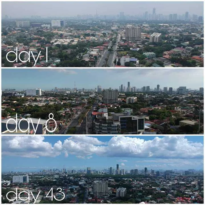 ECQ day 1 vs 8 vs 43 Days