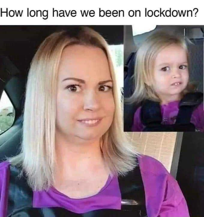 side-eyeing chloe after lockdown