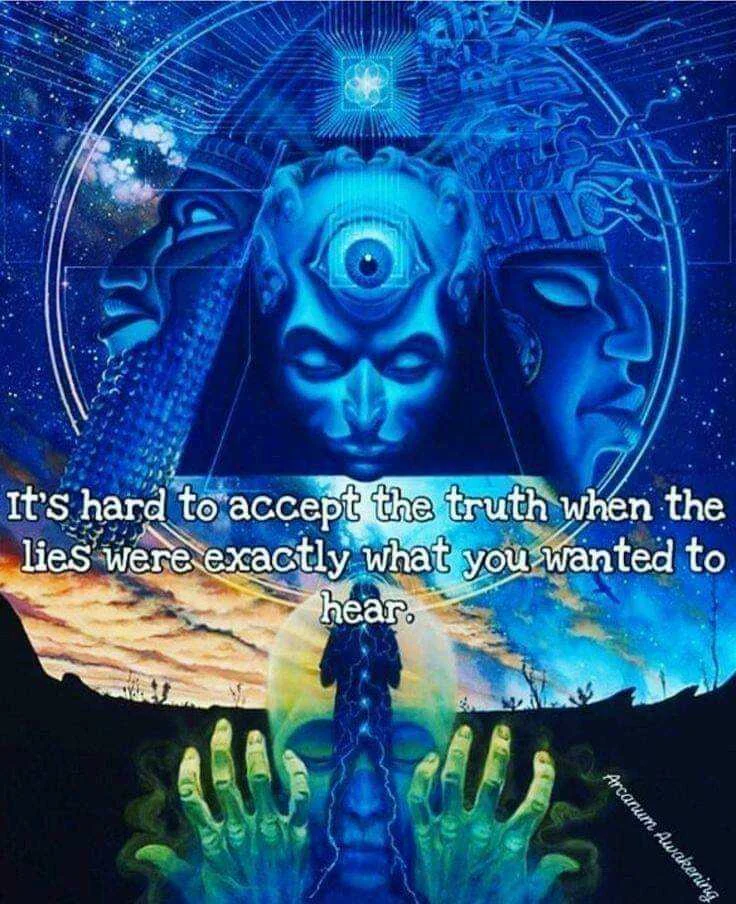 Hard to accept the truth