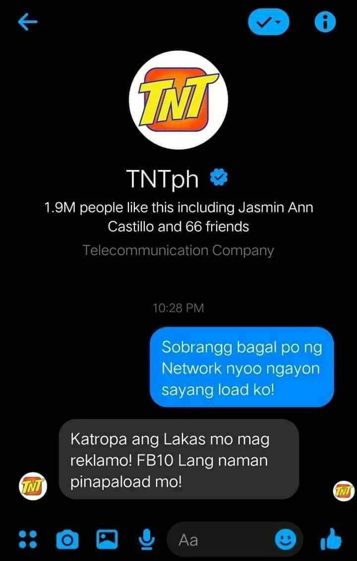Ang HARSH naman ni TNT haha