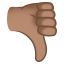 Thumbs down: medium skin tone :thumbsdown_tone3: ๐๐ฝ