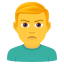 Man pouting :man_pouting: 🙎♂️