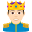 Prince: light skin tone :prince_tone1: ๐คด๐ป