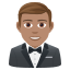🤵🏽‍♂️