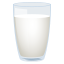 Glass of milk :milk: 🥛