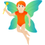 Fairy: light skin tone :fairy_tone1: 🧚🏻